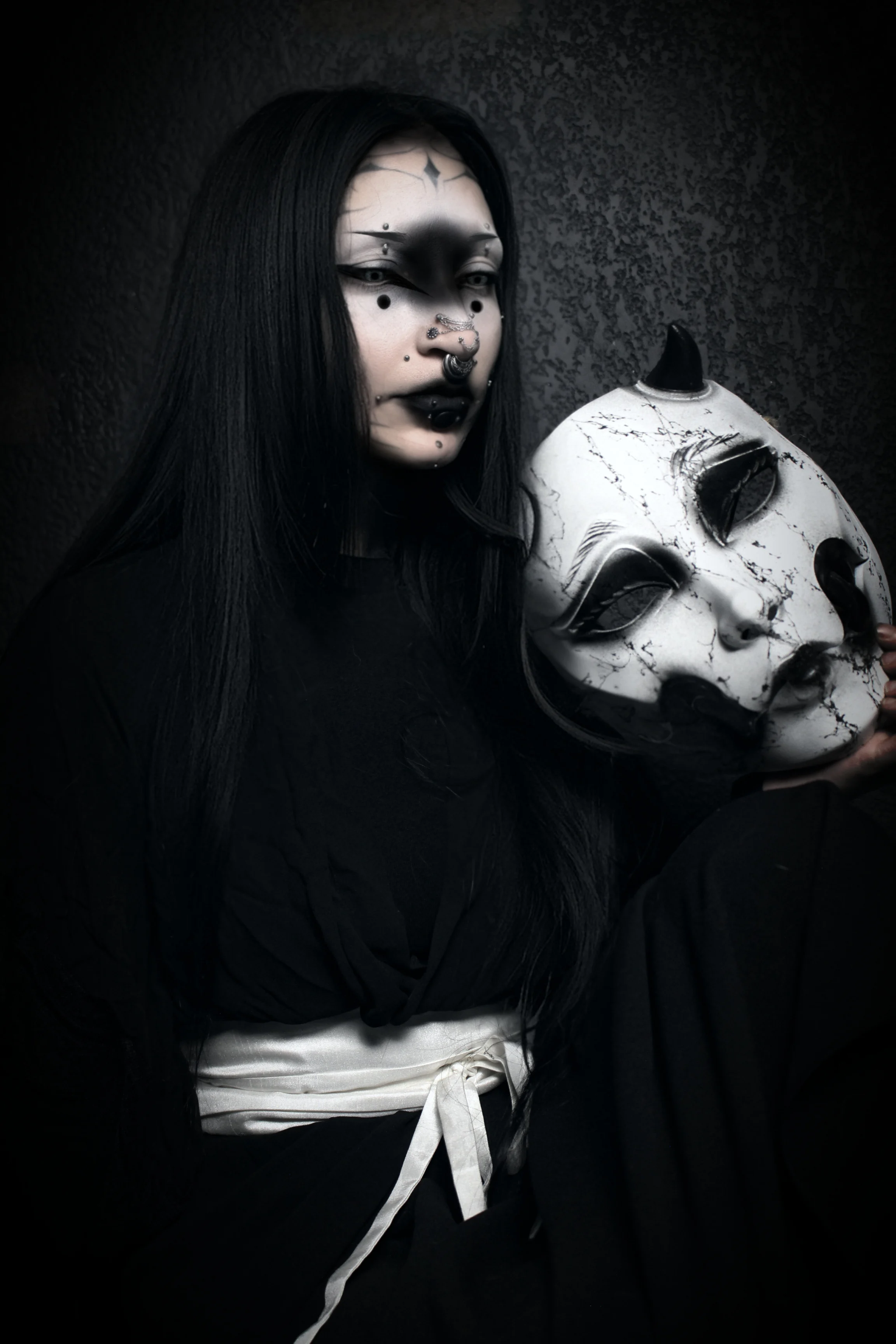 Kuchisake Onna porté