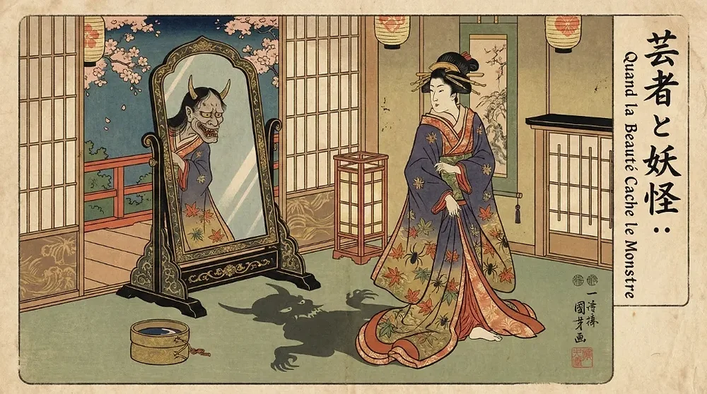 Geisha et yokai : femmes dangereuses du folklore japonais, folklore japonais et culture Dai Yokai Bretagne