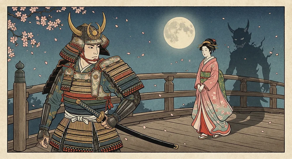 Watanabe no Tsuna : le samouraï tueur de démons, folklore japonais et culture Dai Yokai Bretagne