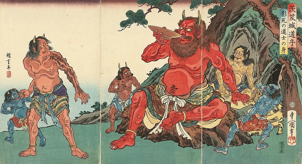 Shuten Doji : la légende du roi des Oni, décapité par la ruse, folklore japonais et culture Dai Yokai Bretagne
