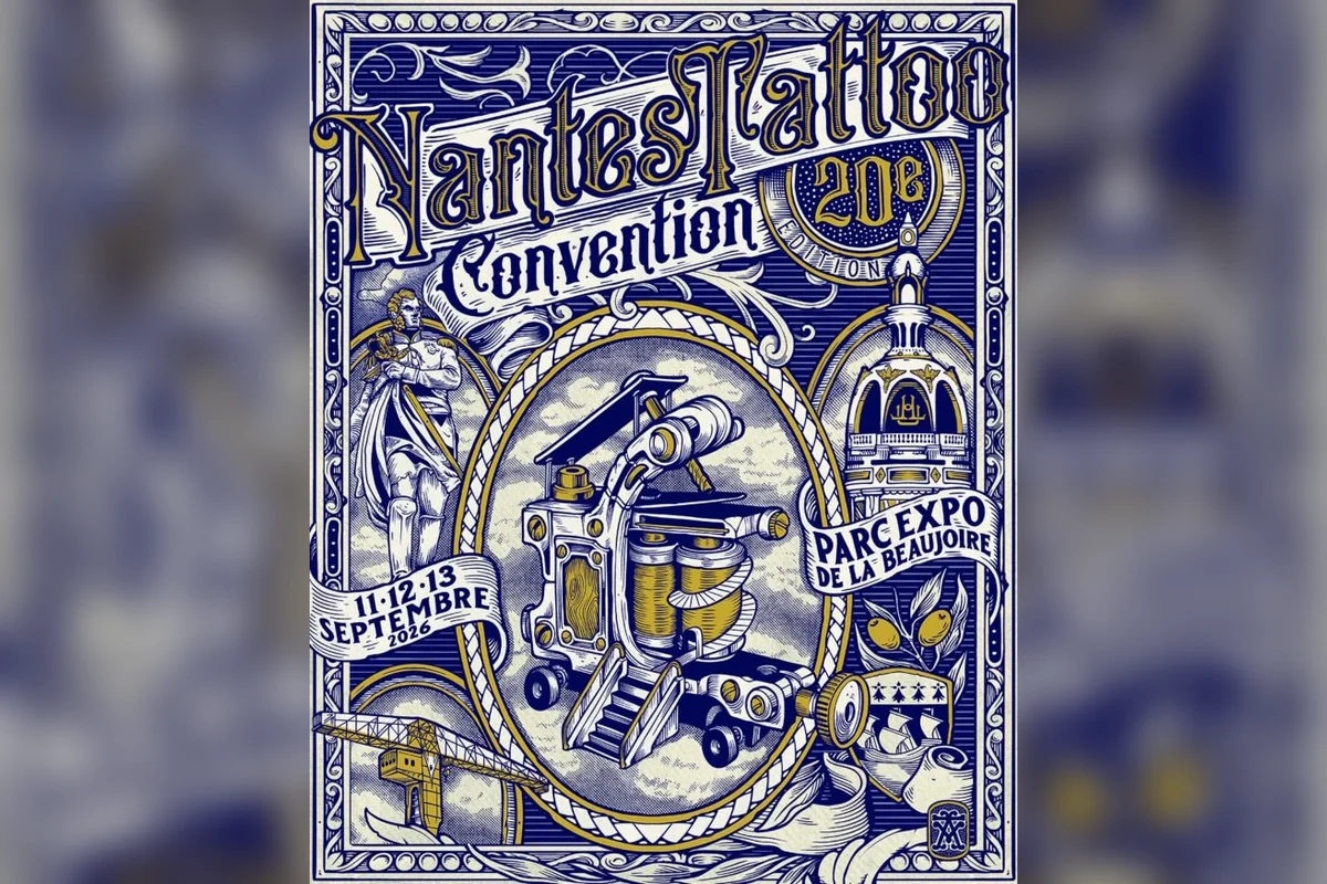 Affiche Nantes Tattoo Convention 2026