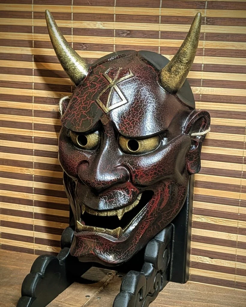 Hannya x Berserk Mask: Red Mark of Sacrifice - Handmade (France)