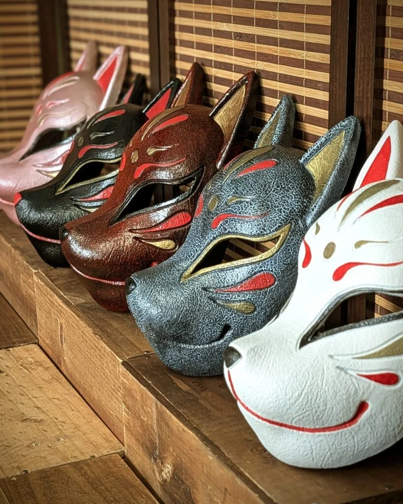 Modern Kawaii Kitsune Mask
