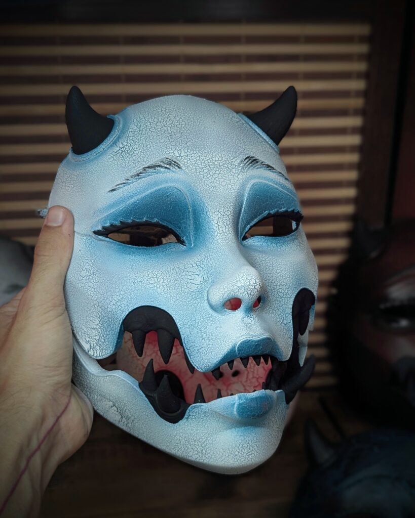 Yuki-Onna x Kuchisake-Onna mask