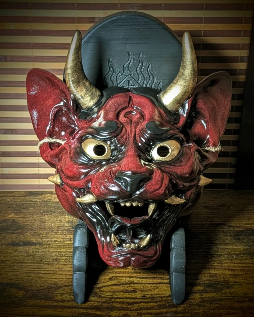Complete Neko Hannya Mask - Demon Cat Bakeneko & Cosplay