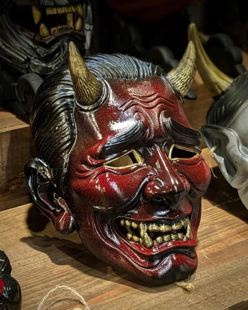 Aka red Salaryman Oni mask