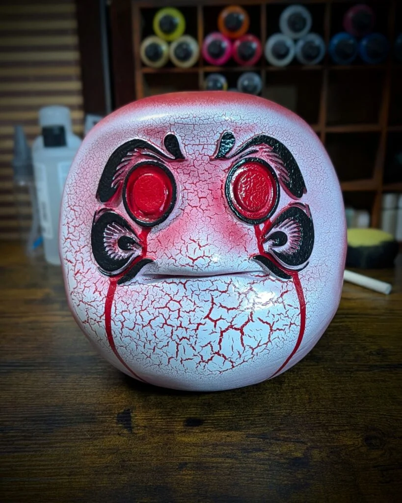 Daruma Statue Blood Rage - When the Wish Goes Wrong